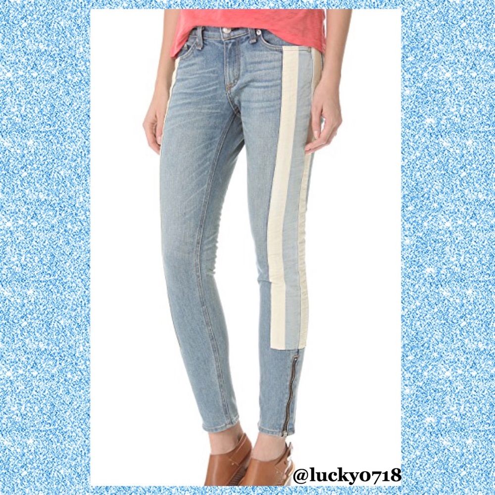 Rag & Bone EUC Skinny Racer Relay Jean Sz 27